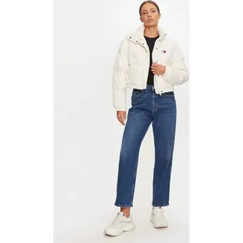 Pánská větrovka Tommy Jeans Vatovaná bunda Alaska DW0DW18820 Écru Regular Fit XL