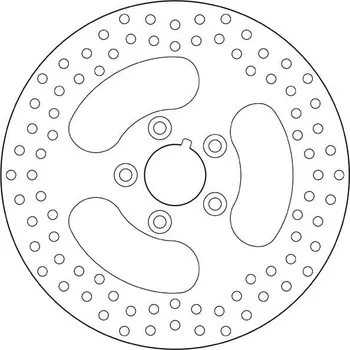Brzdový kotouč Brzdový kotouč BREMBO 68B407E0 fix HARLEY DAVIDSON FLSTC Heritage Softail Classic 1340 1989-1999