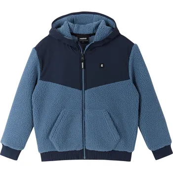 Chlapecká mikina Reima dětská fleecová mikina Samota - Navy tmavě modrá Velikost: 152