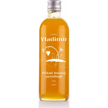 Sirup sirup pěkně hustej pešnfrujt - 500 ml