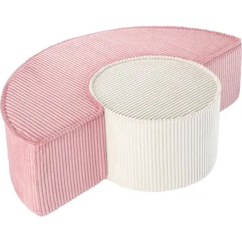 Dekorace do dětského pokoje WIGIWAMA Bubblegum Pouffe Set Pink Mousse
