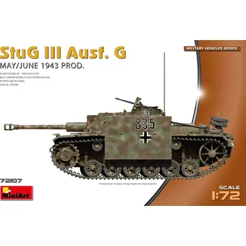 Plastikový model 1/72 StuG III Ausf. G May/June 1943 Prod.