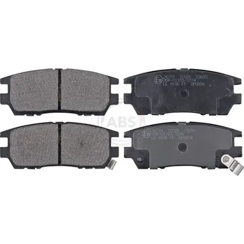 Brzdová destička Sada brzdových destiček, kotoučová brzda A.B.S. 36781