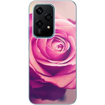 Pouzdro na mobilní telefon Odolné silikonové pouzdro iSaprio - Pink Rose - Honor 200 Lite