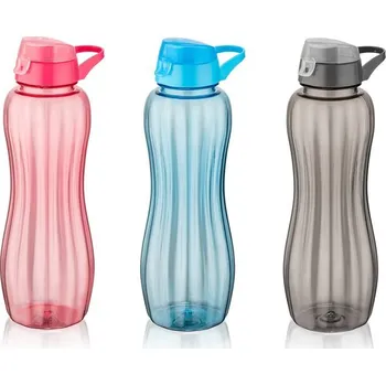 Láhev láhev 0,75l LEO, sport, 3barvy, plast