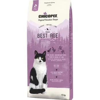 Krmivo pro kočku Chicopee Cat Senior Best Age 15kg