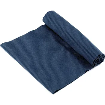 Elastický bavlněný náplet žebrovaný - tunel 16x80 cm, barva 83 (145) modrošedá sv.