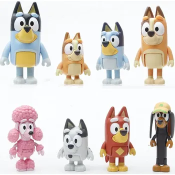 Figurka Bluey Figurky 5-8 cm 8 ks