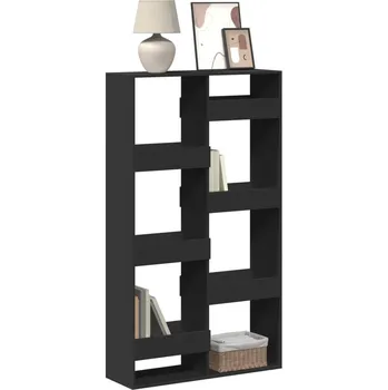 Knihovna vidaXL Knihovna černá 100 x 33 x 175 cm kompozitní dřevo
