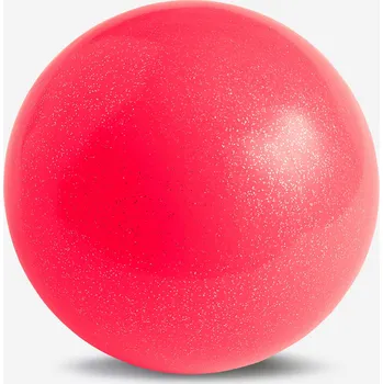 Gymnastický míč DOMYOS Míč na moderní gymnastiku 165 mm RŮŽOVÁ|ČERVENÁ