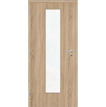 Interiérové dveře SOLODOOR Dveře Novus 7 dub sonoma solo struktur, 60L