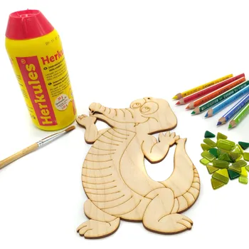 kreativní sada Beadgame Krativní sada pro děti - Krokodýl Jaromír