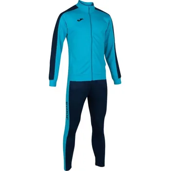 Moto kalhoty Sportovní souprava JOMA Academy III Tracksuit Fluor Turquoise Dark Nav M