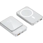 Powerbanka s Magsafe a displejem 10000 mAh - bílá