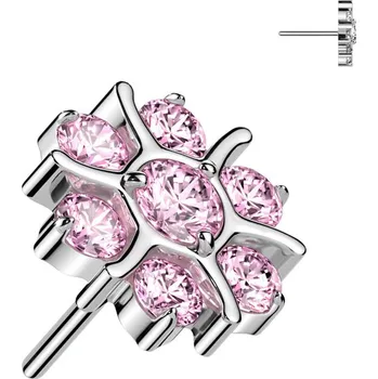 Piercing Šperky4U Ozdoba k PUSH IN piercingu TITAN - TIT1390-P