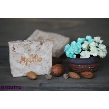 Mýdlo Zázvorové - 20 g (Zázvor má silné prohřívací účinky na celé tělo, podporuje cirkulaci krve. Je antiseptický, antibakteriální a protizánětlivý, mýdlo je vyrobené v rodinné mydlárně Mydlitto ® pro krásnou a zdravou pokožku.)