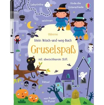 První čtění Mein Wisch-und-weg-Buch: Gruselspaß