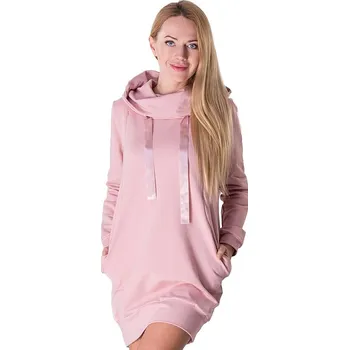 Těhotenská móda Těhotenská a kojicí tunika IRMINA PINK