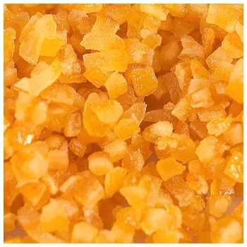 Sušené ovoce Bosfood Pomerančová kůra kandovaná, jemně nakrájená 3 mm, 250g