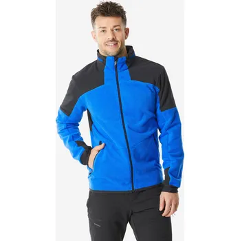 Pánská mikina QUECHUA Pánská turistická fleecová mikina MH 500 Mountain XL MODRÁ