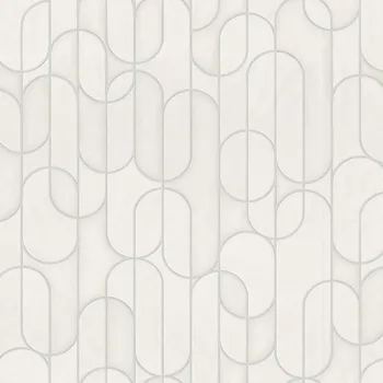 Tapeta AdaWall Geometrická vliesová tapeta na zeď, krémová, 1514-1, Vera, AdaWall, velikost 10 x 1,06 m