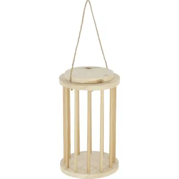 krmítko na seno Kerbl jesle na seno pro králíky, závěsné dřevěné, 25 x 15 cm