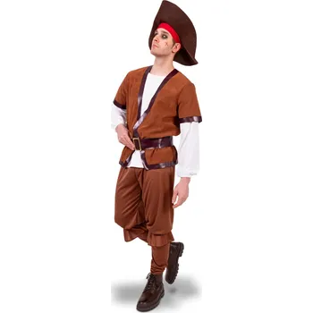 Karnevalový kostým PartyDeco Kostým Piráti z Karibiku, vel. L-XL
