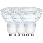LED žárovka NORDLUX GU10 3,1 W až 4,9 W 2700 K Varianta: 4,9 W=64 W, Ø 50 x 55 mm, 450 lm, 2700 K, čirá, set 3 ks
