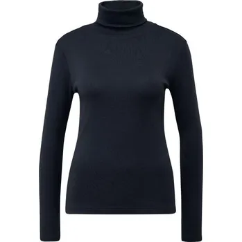 Dámské tričko Dámské tričko s dlouhým rukávem s.Oliver RL T-SHIRT LS NOOS 40 Tmavě modrá