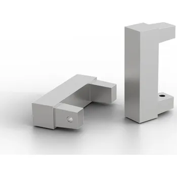 soklová lišta ACARA AP38/1 vnější/vnitřní růžek, spojka k soklové liště, hliník elox stříbrná, 40 mm, 1 ks AASE 40/10-X/1