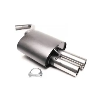 Tlumič výfuku Sportovní tlumič výfuku 2x76mm BMW 3 Limuzína (E90) - 316i+318i+320i+318D+320D