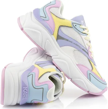 Dámská obuv TENISKY KARL LAGERFELD KOMET LO LACE RUNNER FLORATONAL MIX LTHR & TXT