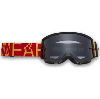 Motocyklové brýle Fox Main Race Spec Goggles pale yellow