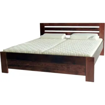 Postel Dřevěná postel Roland 200x90 Jádrový buk Doprava ZDARMA.