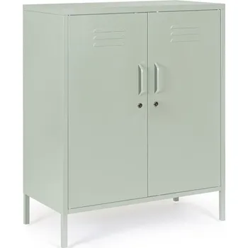 Komoda BIZZOTTO Kovová komoda CAMBRIDGE světle zelená 0747290