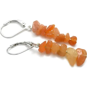 Náušnice Náušnice karneol Naela