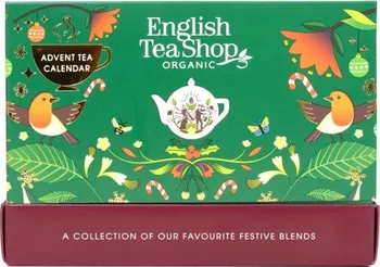 Čaj English Tea Shop Kompakt adventní kalendář zelený BIO 25 sáčků