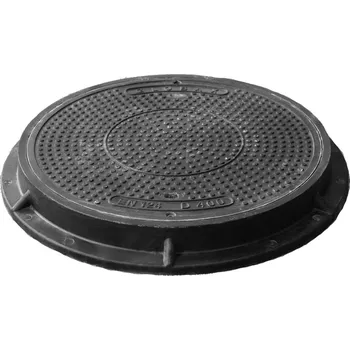 poklop MIDAS Poklop D400 do 40t, DN 600 kruh, kompozitní,h=100mm ,uzam. skrytý pant OD 785mm