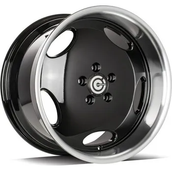 Alu kolo Carbonado Alu Kola Carbonado VINTAGE 9.5x18 5x112 ET35 Black Glossy Lip Polished 66.6