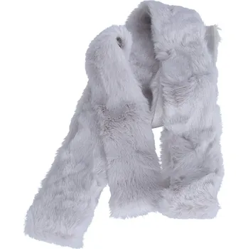 Umělá kožešina, šedá, 4 cm x 1,5 m/bal.