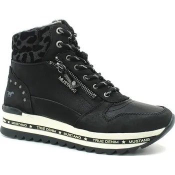 Dámská zimní obuv MUSTANG 1364-503-9 schwarz, dámská kotníková obuv vel.40