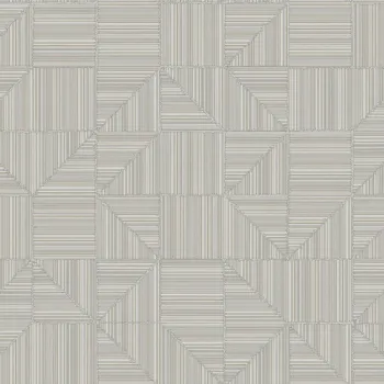 Tapeta AdaWall Geometrická vliesová tapeta na zeď, šedo-béžová, imitace látky, 23209-3, Omega, AdaWall, velikost 10 x 1,06 m