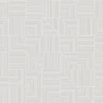 Tapeta AdaWall Geometrická vliesová tapeta na zeď, bílá, imitace látky, 23209-1, Omega, AdaWall, velikost 10 x 1,06 m