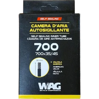 Plášť na kolo duše WAG 700x35/45 AV 35mm s tmelem