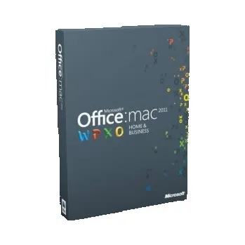 Microsoft Office 2011 Home & Business MAC, Software Certifikát pravosti MICROSOFT 10917-584