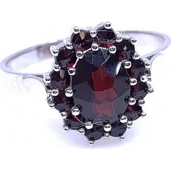 Řetízek Český Granát Jan Kos jewellery Stříbrný prsten 12008445011.58