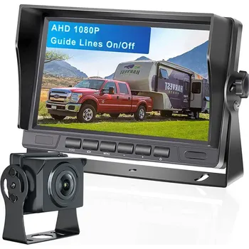 Couvací kamera Parkovací systém TRUCK Z2108 BUS LCD 7" s AHD kamerou 12/24V +15m kabel