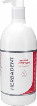 Ústní voda Herbadent Professional bylinná ústní voda s chlorhexidinem