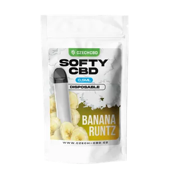 CBD Jednorázové Softy CBD Banana Runtz 0,5ml