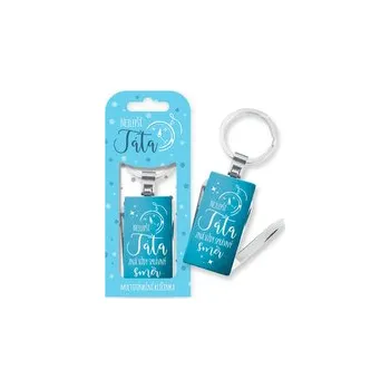 Nekupto Kapesní nožík na klíče Nejlepší táta zná vždy správný směr